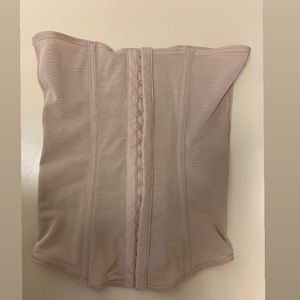 SKIMS Power Mesh Waist Trainer - color: Clay